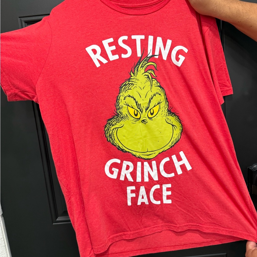 Red Grinch Graphic T-Shirt